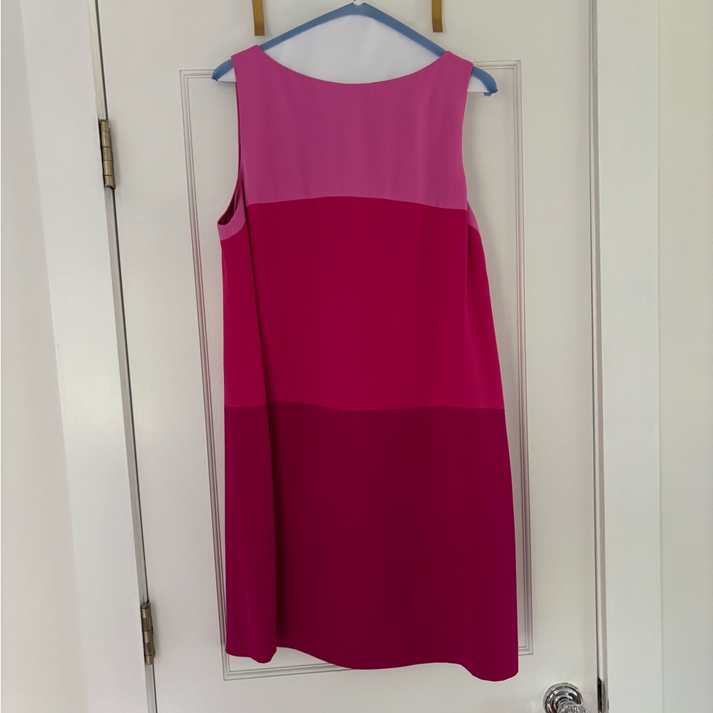 Trina Turk Pink A-line Mini Dress Sleeveless size 10